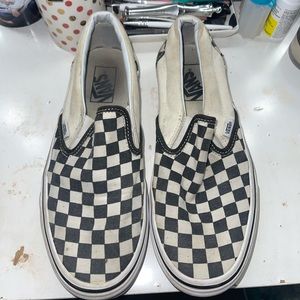 Checkered vans